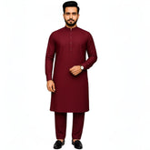 Royal Men Garnet Mehroon – Premium Wash & Wear