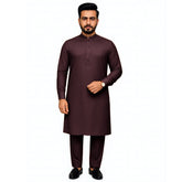 Royal Men Chocolate Brown – Premium Wash & Wear