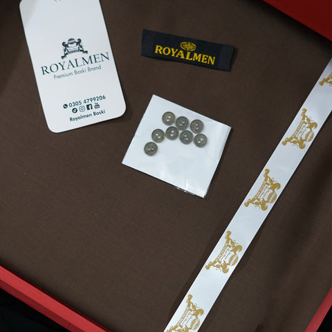 Royal Men  Olive Green– Premium Wash & Wear